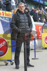 3. Fußball-Liga - Saison 2019/2020 - MSV Duisburg - FC Ingolstadt 04 - Sportdirektor Michael Henke (FCI)  - Foto: Meyer Jürgen