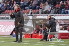 3. Liga - Würzburger Kickers - FC Ingolstadt 04 - Cheftrainer Jeff Saibene (FCI)