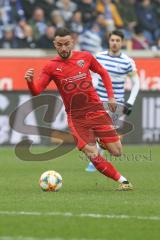 3. Fußball-Liga - Saison 2019/2020 - MSV Duisburg - FC Ingolstadt 04 - Fatih Kaya (#9,FCI)  - Foto: Meyer Jürgen