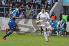 3. Liga - 1. FC Magdeburg - FC Ingolstadt 04 - Marcel Gaus (#19,FCI)  - Tobias Müller (#5 Magdeburg) - Foto: Jürgen Meyer