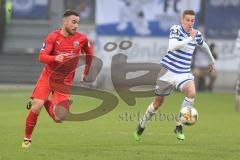 3. Fußball-Liga - Saison 2019/2020 - MSV Duisburg - FC Ingolstadt 04 - Fatih Kaya (#9,FCI)  - Foto: Meyer Jürgen