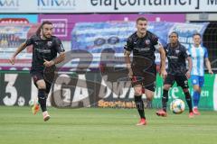 3. Liga - SV Meppen - FC Ingolstadt 04 - Angriff Fatih Kaya (9, FCI) und Stefan Kutschke (30, FCI)