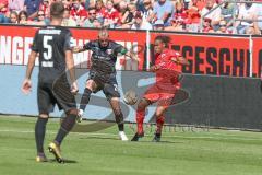 3. Fußball-Liga - Saison 2019/2020 - FC Ingolstadt 04 - Hallescher FC - Ganiggia Ginola Elva (#14,FCI)  -Foto: Meyer Jürgen