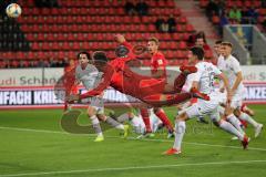 3. Liga - Fußball - FC Ingolstadt 04 - SpVgg Unterhaching - Dennis Eckert Ayensa (7, FCI) Kopfball