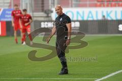 3. Liga - FC Ingolstadt 04 - SV Waldhof Mannheim - Cheftrainer Bernhard Trares (Mannheim)