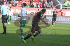 3. Fußball-Liga - Saison 2019/2020 - FC Ingolstadt 04 -  Preußen Münster - Der 2:2 Ausgleichstreffer durch Marcel Gaus (#19,FCI)  - jubel  - Foto: Meyer Jürgen