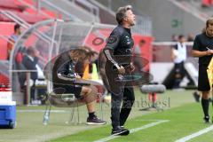 3. Liga - Fußball - FC Ingolstadt 04 - Würzburger Kickers - Cheftrainer Jeff Saibene (FCI)