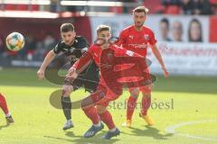 3. Fußball-Liga - Saison 2019/2020 - FC Ingolstadt 04 - KFC Uerdingen - Patrick Sussek (#37,FCI) - Foto: Meyer Jürgen