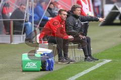 3. Fußball-Liga - Saison 2019/2020 - FC Ingolstadt 04 - Chemnitzer FC - Chef-Trainer Jeff Saibene (FCI) - Foto: Meyer Jürgen