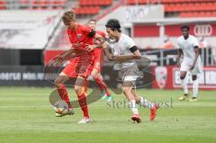 3. Liga - FC Ingolstadt 04 - FC Bayern Amateure - Filip Bilbija (35, FCI) Wooyeong Jeong (21 FCB)