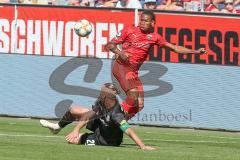 3. Fußball-Liga - Saison 2019/2020 - FC Ingolstadt 04 - Hallescher FC - Ganiggia Ginola Elva (#14,FCI)  -Foto: Meyer Jürgen