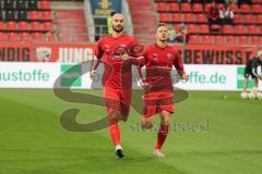 3. Liga - Fußball - FC Ingolstadt 04 - SpVgg Unterhaching - Nico Antonitsch (5, FCI) Marcel Gaus (19, FCI)