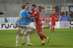 3. Liga - FC Ingolstadt 04 - Carl Zeiss Jena - Streit Ole Käuper (6 Jena) Fatih Kaya (9, FCI)