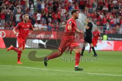 3. Liga - Fußball - FC Ingolstadt 04 - Würzburger Kickers - Tor Fatih Kaya (9, FCI), 1:0 Jubel, Maximilian Beister (10, FCI)