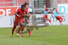 3. Liga - FC Ingolstadt 04 - FC Bayern Amateure - Frederic Ananou (2, FCI) Wooyeong Jeong (21 FCB)