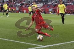 Im Bild: Maximilian Beister (#10 FC Ingolstadt) klärt den Ball ins Seitenaus

Fussball - 3. Bundesliga - Ingolstadt - Saison 2019/2020 - FC Ingolstadt 04 - Würzburger Kickers - 02.08.2019 -  Foto: Ralf Lüger/rsp-sport.de