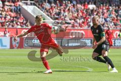 3. Fußball-Liga - Saison 2019/2020 - FC Ingolstadt 04 - Hallescher FC - Dennis Eckert Ayensa (#7,FCI)  - Foto: Meyer Jürgen