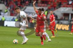 3. Fußball-Liga - Saison 2019/2020 - FC Ingolstadt 04 - 1.FC Kaiserslautern - Ganiggia Ginola Elva (#14,FCI)  - Foto: Meyer Jürgen