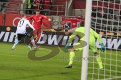 3. Liga - FC Ingolstadt 04 - 1860 München - Maximilian Thalhammer (6, FCI) Wein Daniel (17, München) Torwart Hiller Marco (1, München)