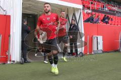 3. Fußball-Liga - Saison 2019/2020 - FC Ingolstadt 04 - Chemnitzer FC - Fatih Kaya (#9,FCI)  beim warm machen - Foto: Meyer Jürgen