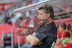 3. Liga - Fußball - FC Ingolstadt 04 - Hansa Rostock - Cheftrainer Jeff Saibene (FCI)
