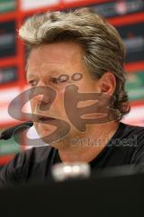 3. Liga - Fußball - FC Ingolstadt 04 - Würzburger Kickers - Pressekonferenz nach dem Spiel Cheftrainer Jeff Saibene (FCI)