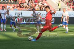 3. Liga - Fußball - FC Ingolstadt 04 - Hansa Rostock - Elfmeter Tor Jubel Stefan Kutschke (30, FCI)