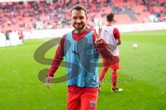3. Liga - Fußball - FC Ingolstadt 04 - FSV Zwickau - Warmup Peter Kurzweg (16, FCI) Warmup