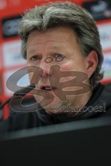 3. Liga - FC Ingolstadt 04 - 1860 München - Pressekonferenz nach dem Spiel Cheftrainer Jeff Saibene (FCI)