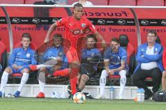 3. Fußball-Liga - Saison 2019/2020 - FC Ingolstadt 04 - Hansa Rostock - Ganiggia Ginola Elva (#14,FCI)  - Foto: Meyer Jürgen