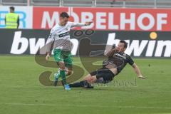 3. Fußball-Liga - Saison 2019/2020 - FC Ingolstadt 04 -  Preußen Münster - Peter Kurzweg (#16,FCI)  - Foto: Meyer Jürgen