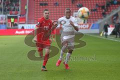 3. Fußball-Liga - Saison 2019/2020 - FC Ingolstadt 04 - Victoria Köln - Ganiggia Ginola Elva (#14,FCI)  - Foto: Meyer Jürgen