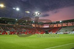 3. Fußball-Liga - Saison 2019/2020 - FC Ingolstadt 04 - Hansa Rostock - Sonnenuntergang im AUDI Sportpark - Foto: Meyer Jürgen