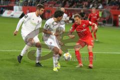 3. Fußball-Liga - Saison 2019/2020 - FC Ingolstadt 04 -  SpVgg Unterhaching - Marcel Gaus (#19,FCI) - Foto: Meyer Jürgen