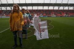 3. Fußball-Liga - Saison 2019/2020 - FC Ingolstadt 04 -  Preußen Münster - Schanzen Geber - kinder - Foto: Meyer Jürgen