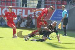 3. Fußball-Liga - Saison 2019/2020 - FC Ingolstadt 04 - Hallescher FC - Stefan Kutschke (#30,FCI)  - Foto: Meyer Jürgen