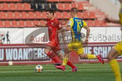 3. Liga - FC Ingolstadt 04 - Eintracht Braunschweig - Maximilian Thalhammer (6, FCI) Martin Kobylański 10 (Braunschweig)