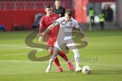 Im Bild: Thomas Keller (#27 FC Ingolstadt)

Fussball - 3. Bundesliga - Ingolstadt - Saison 2019/2020 - FC Ingolstadt 04 - M1. FC Kaiserlautern - 01.02.2020 -  Foto: Ralf Lüger