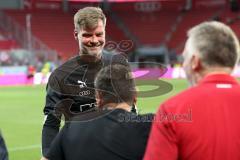 3. Liga - Fußball - FC Ingolstadt 04 - Würzburger Kickers - Torwarttrainer Alexander Kunze (FCI) Sieg Freude