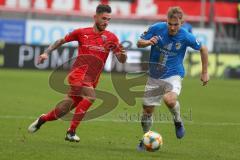 3. Fußball-Liga - Saison 2019/2020 - FC Ingolstadt 04 - Carl Zeiss Jena - Robin Krausse (#23,FCI)  - Foto: Meyer Jürgen