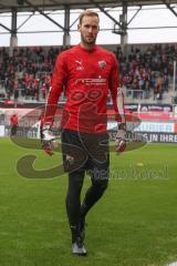 3. Liga - FC Ingolstadt 04 - FC Ingolstadt 04 - SV Meppen - Torwart Marco Knaller (#1,FCI) vor dem Spiel - Foto: Stefan Bösl