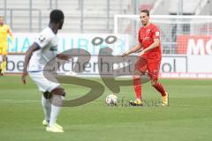 3. Liga - FC Ingolstadt 04 - 1. FC Magdeburg - Tobias Schröck (21, FCI) Conteh Sirlord (17 Magdeburg)