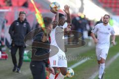 3. Fußball-Liga - Saison 2019/2020 - FC Ingolstadt 04 - Victoria Köln - Agyemang Diawusie (#11,FCI)  - Foto: Meyer Jürgen