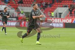 3. Fußball-Liga - Saison 2019/2020 - FC Ingolstadt 04 - Chemnitzer FC - Der 1:0 Führungstreffer durch Fatih Kaya (#9,FCI)  - jubel - Foto: Meyer Jürgen