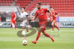 3. Liga - FC Ingolstadt 04 - FC Bayern Amateure - Fatih Kaya (9, FCI) Angriff Wooyeong Jeong (21 FCB)