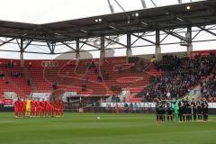 3. Liga - Fußball - FC Ingolstadt 04 - FSV Zwickau - Gedenkminute für Robert Enke