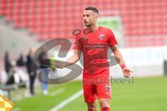 3. Liga - Fußball - FC Ingolstadt 04 - FSV Zwickau - Fatih Kaya (9, FCI) schimpft zum Schiesrichter