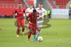 Im Bild: Frederic Ananou (#2 FC Ingolstadt)

Fussball - 3. Bundesliga - Ingolstadt - Saison 2019/2020 - FC Ingolstadt 04 - M1. FC Kaiserlautern - 01.02.2020 -  Foto: Ralf Lüger