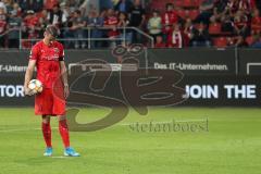 3. Liga - Fußball - FC Ingolstadt 04 - Hansa Rostock - Stefan Kutschke (30, FCI) vor dem Elfmeter, konzentriert