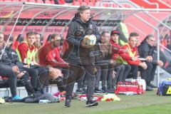 3. Fußball-Liga - Saison 2019/2020 - FC Ingolstadt 04 -  Preußen Münster - Chef-Trainer Jeff Saibene (FCI) - Foto: Meyer Jürgen